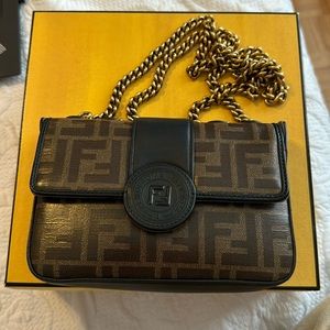Authentic fendi mini purse